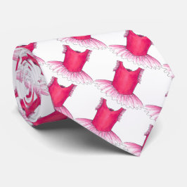 Pink Ballet Dance Teacher Tutu Overweging Dancer S Stropdas