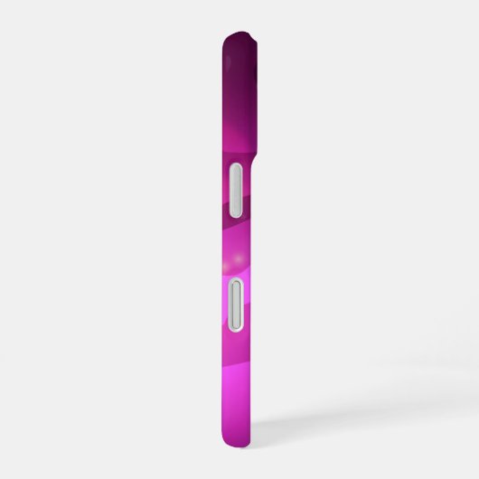 Pink Ballet Dancer Silhouette iPhone 16 Hoesje (Rechterkant)