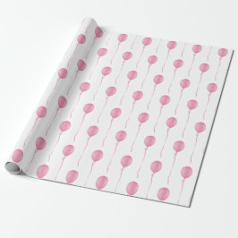 Pink balloon Gift Wrapping Paper - Cadeaupapier.  Cadeaupapier