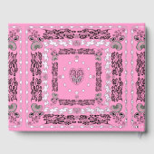 Pink Bandana  Gastenboek (Achterkant)