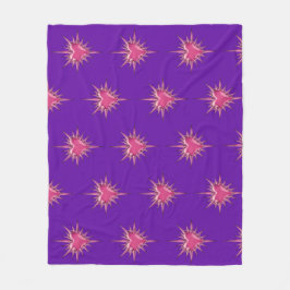 Pink Barbed Heart Cybersigilism Fleece Blanket Deken