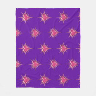 Pink Barbed Heart Cybersigilism Fleece Blanket Deken