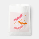 Pink Bats Halloween Bedankzakje (Voorkant)
