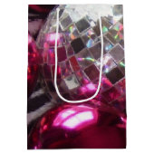 Pink Baubles cadeaubon medium Medium Cadeauzakje (Achterkant)