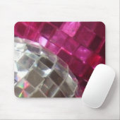 Pink Baubles detaillist mousepad Muismat (Met muis)