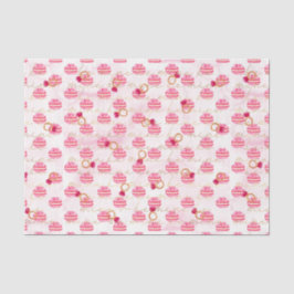Pink Be Mine (Ontwerp 62 Roze Serie) Tissuepapier