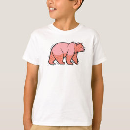Pink Bear Pop Art T-shirt