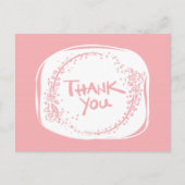 PINK bedankt kaart (Voorkant)