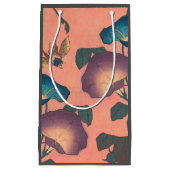 Pink Bee Flower Classic Hokusai Art Klein Cadeauzakje (Voorkant)