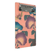Pink Bee Flower Classic Hokusai Art Mini Klembord (Schuin)