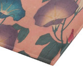 Pink Bee Flower Classic Hokusai Art Snijplank (Hoek)