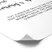 Pink Bee how big is mommy's belly game Poster (Hoek)