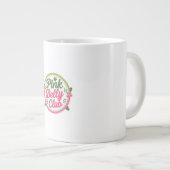 Pink Belly Club Logo Mok Cup Drinkware (Voorkant rechts)