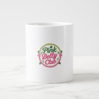Pink Belly Club Logo Mok Cup Drinkware