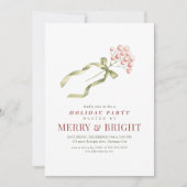 Pink Berries Corporate Christmas Office Council Kaart (Voorkant)