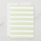 Pink Berry eerste aardbei verjaardagsuitnodiging Kaart (Achterkant)