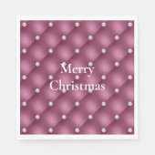 Pink Berry Paarse Diamond Servet (Voorkant)