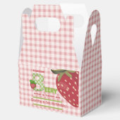 Pink Berry Sweet Strawberry Favoriet Box Bedankdoosjes (Geopend)
