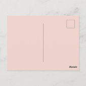 Pink Best Friends Foto Happy Birthday Briefkaart (Achterkant)