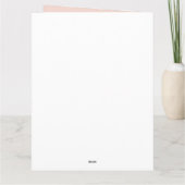 Pink Best Friends Foto Happy Birthday Kaart (Achterkant)