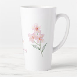 Pink Best mom ever - Latte mug, Mother’s Day Gift Mok