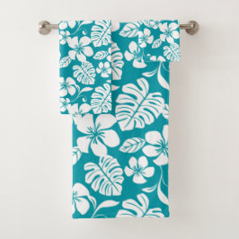 PINK BIKINI (AQUAMARINE) BATH TOWEL SET BAD HANDDOEK