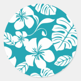 PINK BIKINI (AQUAMARINE) RONDE STICKER