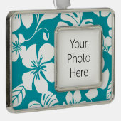 PINK BIKINI (AQUAMARINE) VERZILVERD OMLIJST ORNAMENT (Rechts)