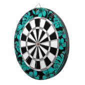 PINK BIKINI (BLACK/BLAUWGROEN) DARTBORD (Voorkant Rechts)