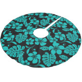 PINK BIKINI (BLACK/BLAUWGROEN) KERSTBOOM ROK (Gekanteld)