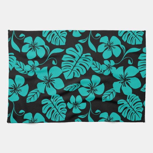 PINK BIKINI (BLACK/BLAUWGROEN) THEEDOEK (Horizontaal)