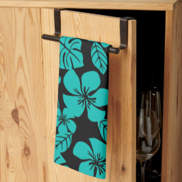 PINK BIKINI (BLACK/BLAUWGROEN) THEEDOEK