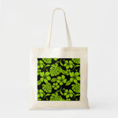 PINK BIKINI (BLACK/BLAUWGROEN) TOTE BAG (Voorkant)