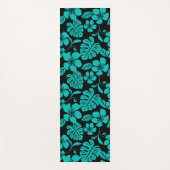 PINK BIKINI (BLACK/BLAUWGROEN) YOGAMAT (Voorkant)