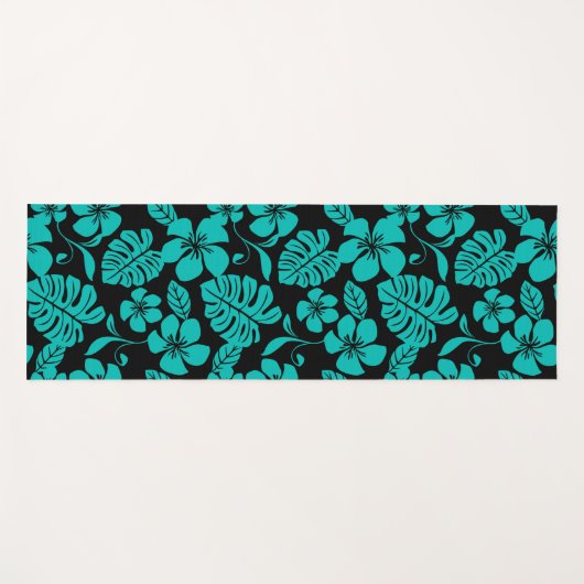 PINK BIKINI (BLACK/BLAUWGROEN) YOGAMAT (Voorkant (horizontaal))