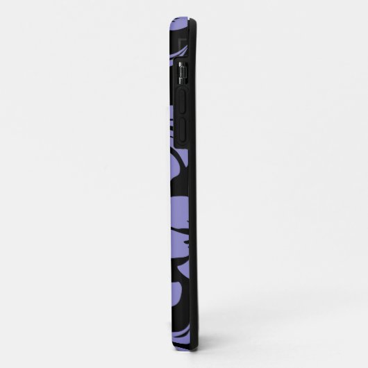 PINK BIKINI (BLACK/LAVENDER) Case-Mate iPhone CASE (Achterkant/links)