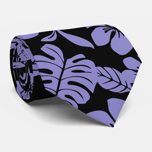 PINK BIKINI (BLACK/LAVENDER) STROPDAS (Opgerold)