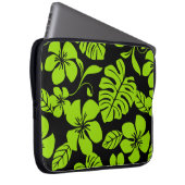 PINK BIKINI (BLACK/LIMOEN) Electronics Bag Laptop Sleeve (Voorkant Rechts)