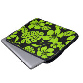 PINK BIKINI (BLACK/LIMOEN) Electronics Bag Laptop Sleeve (Voorkant onderkant)