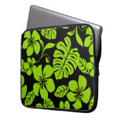 PINK BIKINI (BLACK/LIMOEN) Electronics Bag Laptop Sleeve (Voorkant Links)