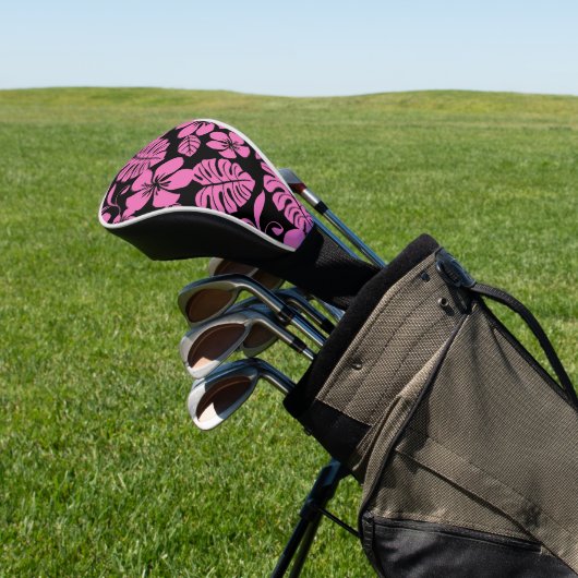 PINK BIKINI (BLACK/PINK) GOLFHEADCOVER (Insitu)