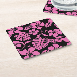 PINK BIKINI (BLACK/PINK) KARTONNEN ONDERZETTERS