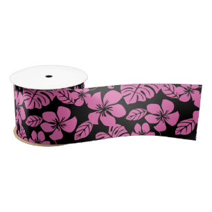PINK BIKINI (BLACK/PINK) SATIN RIBBON SATIJNEN LINT