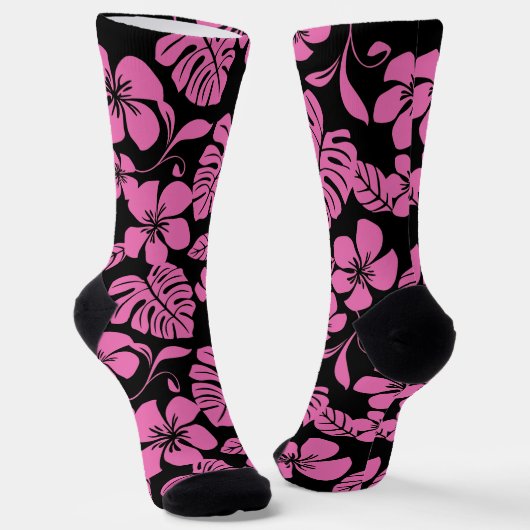 PINK BIKINI (BLACK/PINK) SOKKEN (Gebogen)