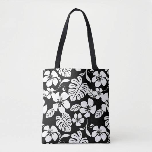 PINK BIKINI (BLACK/WHITE) TOTE BAG (Voorkant)