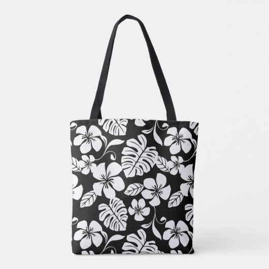 PINK BIKINI (BLACK/WHITE) TOTE BAG (Achterkant)