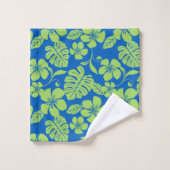 PINK BIKINI (BLUE/GROEN) BATH TOWEL SET BAD HANDDOEK (Wasdoekje)