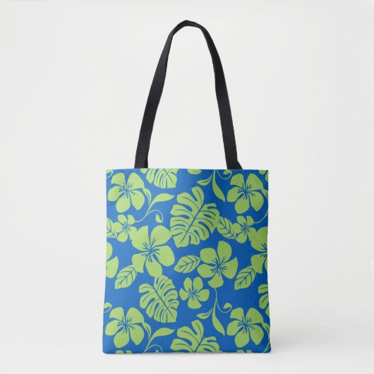PINK BIKINI (BLUE/GROEN) TOTE BAG (Voorkant)