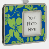 PINK BIKINI (BLUE/GROEN) VERZILVERD OMLIJST ORNAMENT (Rechts)