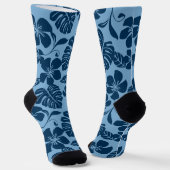 PINK BIKINI (BLUE x 2) Sokken (Gebogen)